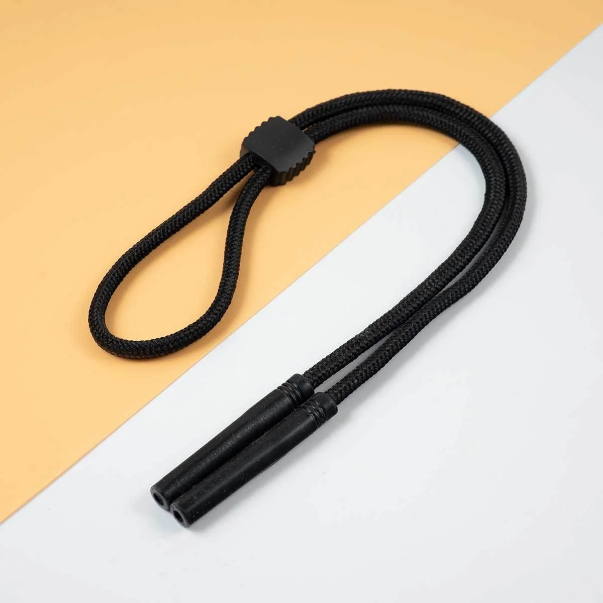 2x Black Eyeglasses Strap Neck Cord Sports Sunglasses Holder Rope String 4