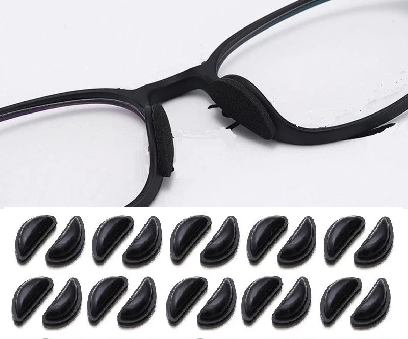 8 - 40 Pc Soft Nose Pads Stick On Adhesive Anti Slip Eyeglasses Sunglasses Glass