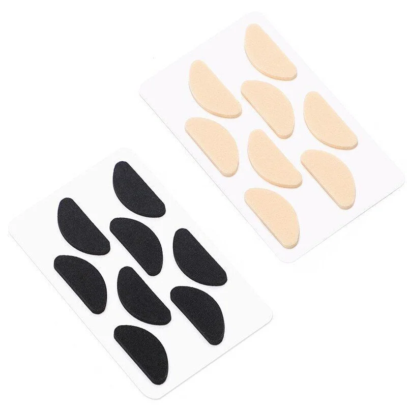 8 Pairs Anti-slip Foam Stick On Nose Pads For Eyeglasses Sunglasses Glasses