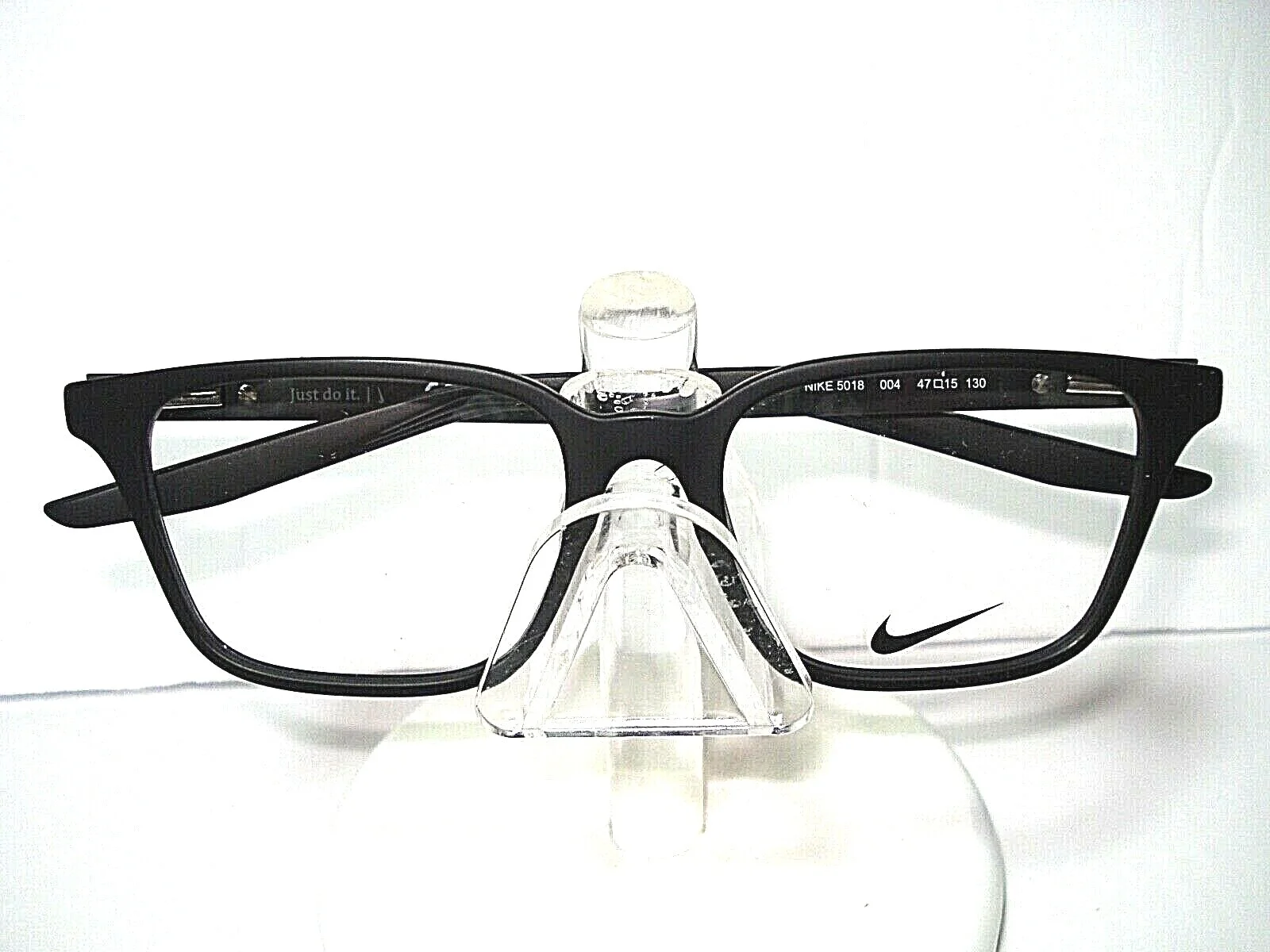 AUTHENTIC NEW NIKE EYEGLASSES 5018 MATTE BLACK 004 Unisex Kids 3