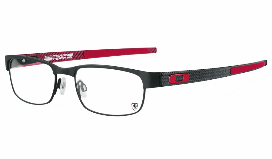 Eyeglasses Carbon Plate Black Ferrari Red (0455) Oakley Frames 1