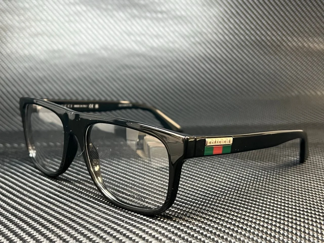 GUCCI GG1117O 001 Black Silver Men