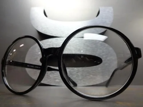 New Fashion Women Black Eyeglasses Frame Vintage Transparent Rectangle Small Clear Lens Fake Glasses Optical Spectacle Frame 3