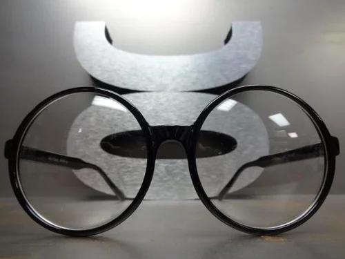 New Fashion Women Black Eyeglasses Frame Vintage Transparent Rectangle Small Clear Lens Fake Glasses Optical Spectacle Frame 4