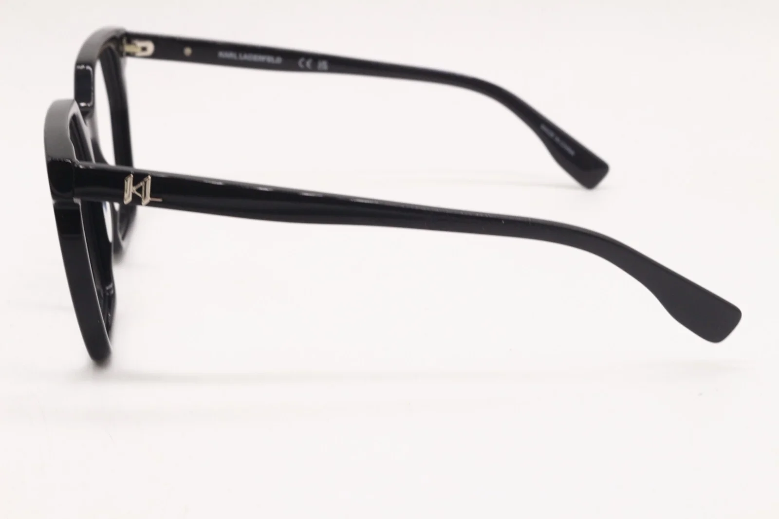 NEW KARL LAGERFELD KL6093 001 BLACK AUTHENTIC DESIGNER EYEGLASSES 54-18 4