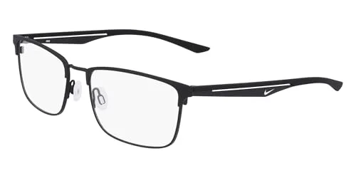 NIKE FLEXON 5557 001 BLACK EYEGLASSES GLASSES METAL FRAMES YOUTH KIDS 47-15-130