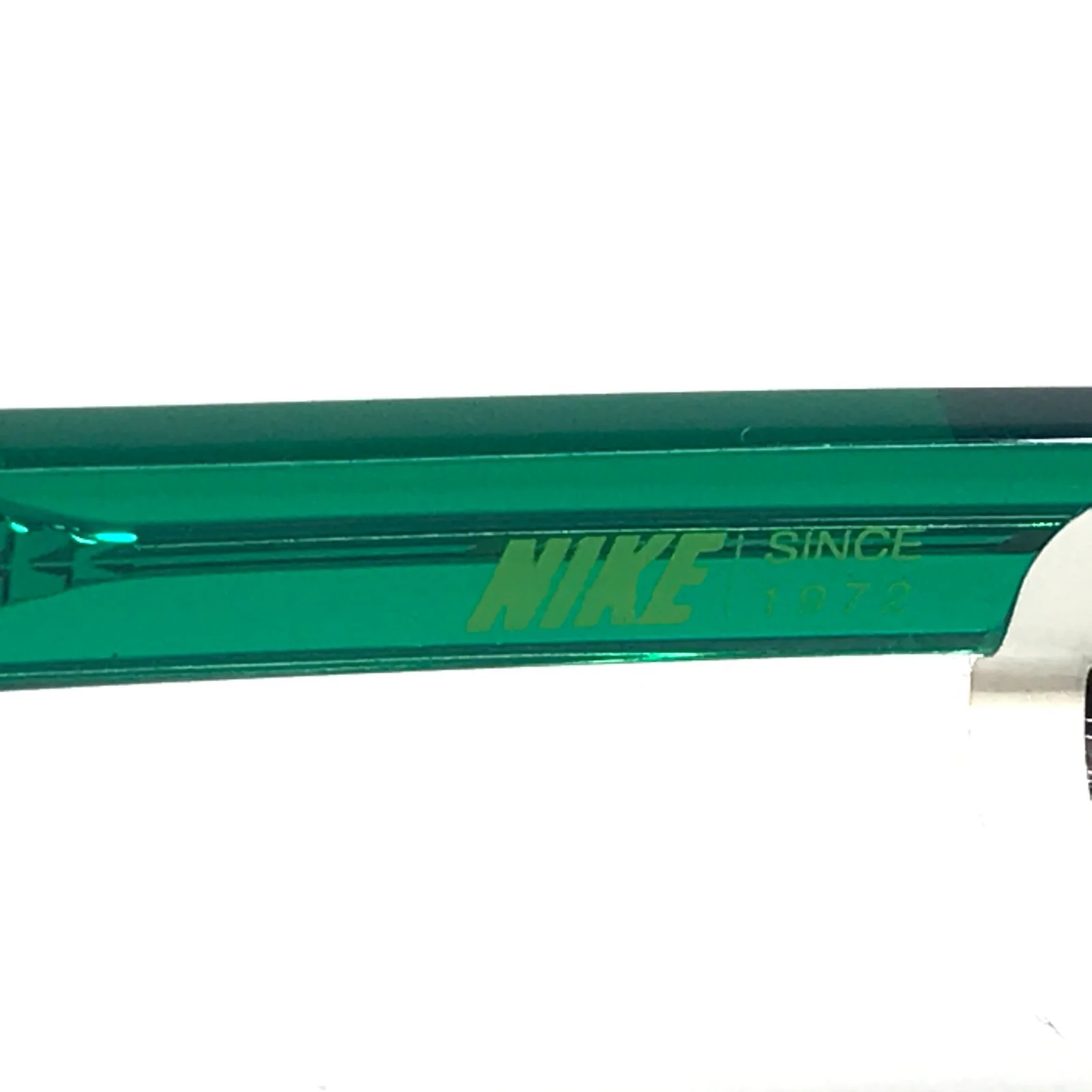 Nike Kids Eyeglasses Frames 5536 001 Black Clear Green Rectangular 46-15-125 2