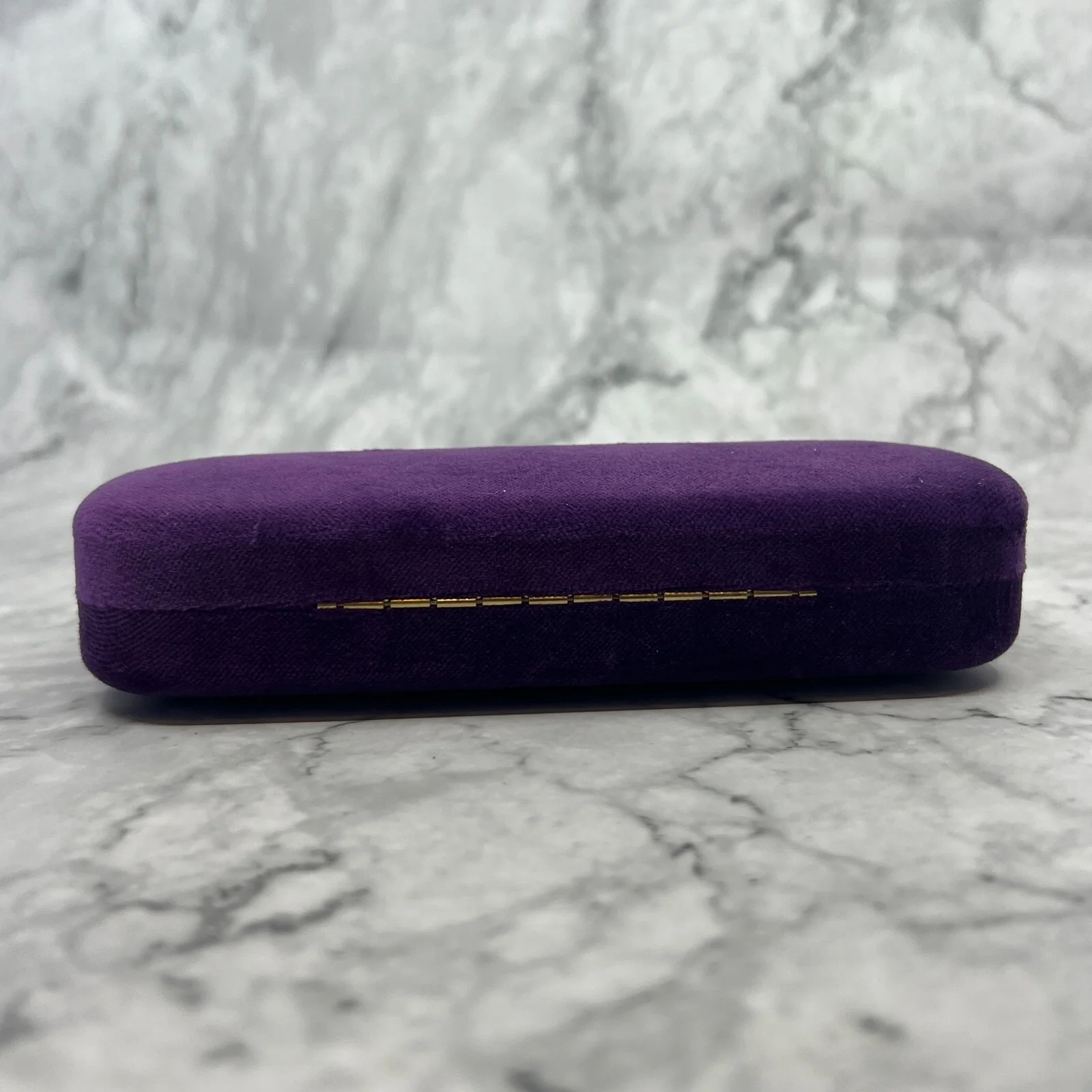 Purple Clamshell Glasses Case Small Reading Glasses Case Black Optical Eyeglasses Storage Pen Holder Fashion Eyewear Accessories 4