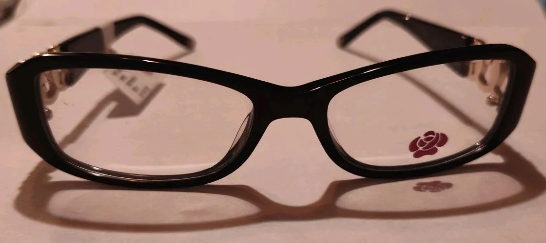 Ray-Ban Eyeglasses Frames RB5099 2252 Black Pink Rectangular Full Rim 50-17-135 4