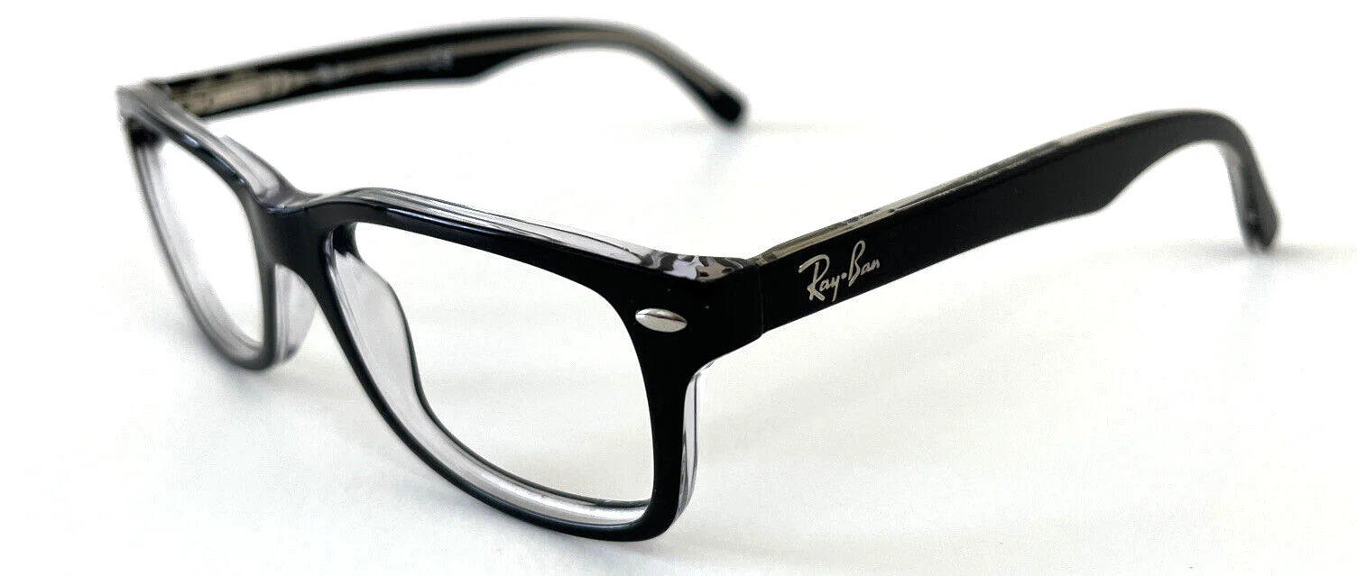 Ray Ban Jr RB1531 3529 Kids Crystal Black Square Eyeglasses Frame 48-16 130