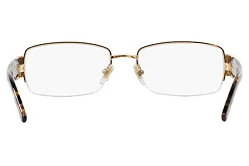 Versace VE 1175B Eyeglasses w/Gold Frame and Non- 53 mm Diameter Lenses, 4